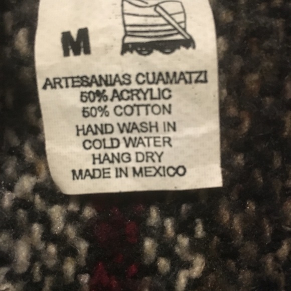 Women’s small or Junior’s sz medium Mexican Pancho - Picture 3 of 3